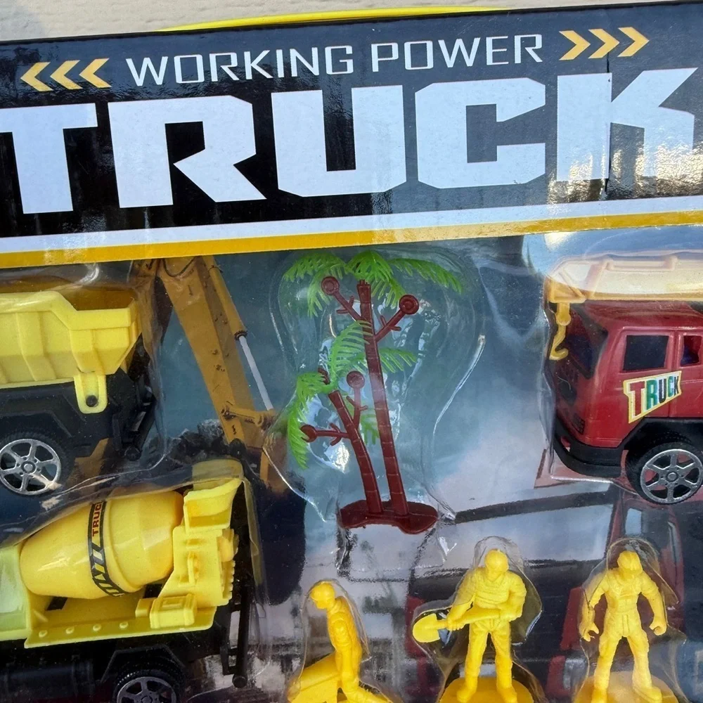 Working Power Construction Truck Set -BRAND NEW Heavy Equipment Mini Trucks